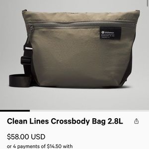 Lululemon Clean Lines Crossbody